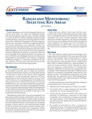 Rangeland Monitoring