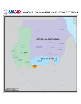 Sudan Program Map 03/29/2013
