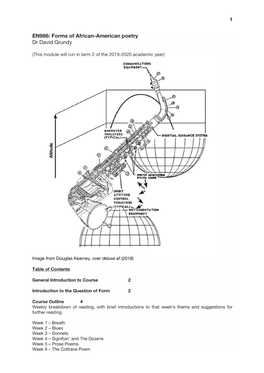 EN986: Forms of African-American Poetry Dr David Grundy
