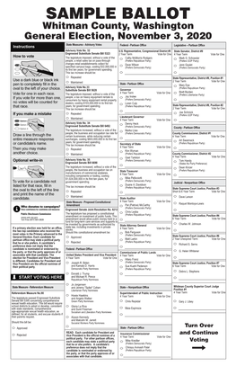 Sample Ballot