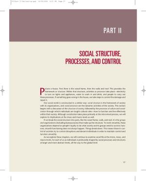 Part Ii Social Structure, Processes,And Control