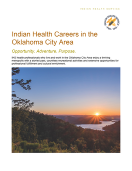 Indian Health Careers in the Oklahoma City Area Opportunity