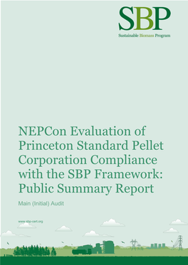 Nepcon CB Public Summary Report V1.2 Princeton Standard Pellet