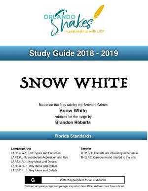Snow White Study Guide