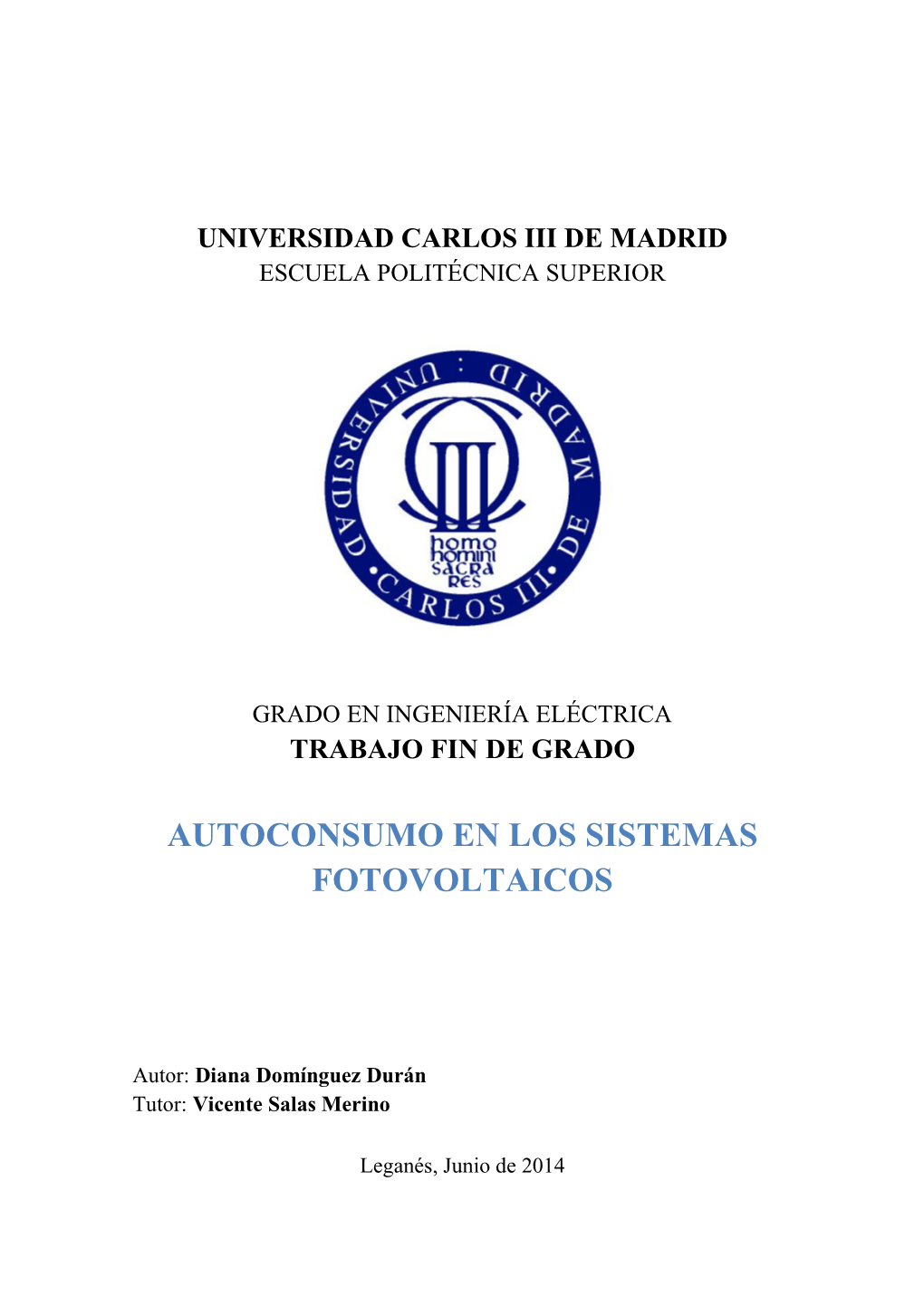 Autoconsumo En Los Sistemas Fotovoltaicos