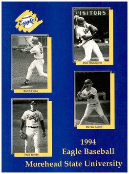 1994 Eagle Baseball Morehead State University