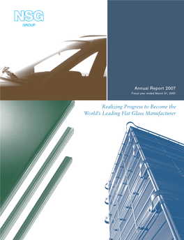 Annual Report 2007 Fiscal Year Ended March 31, 2007
