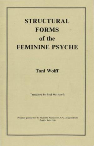 STRUCTURAL FORMS of the FEMININE PSYCHE