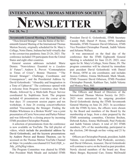 ITMS Newsletter