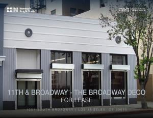 The Broadway Deco for Lease
