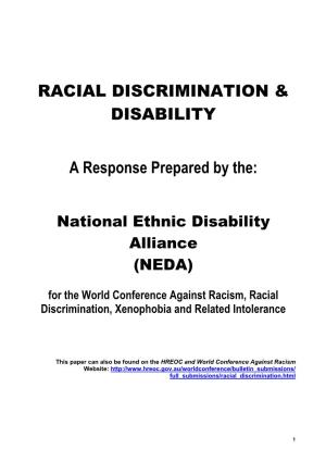 Racism & Disability