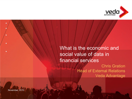 Measuring the Economic and Social Value of Data in Financial