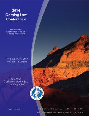 2014 Gaming Law Conference