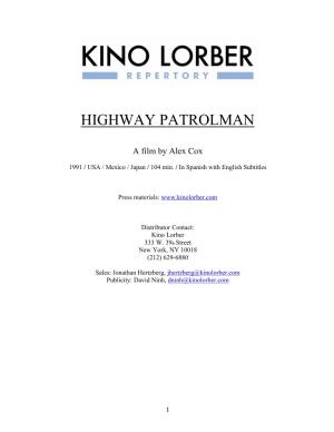 Highway Patrolman