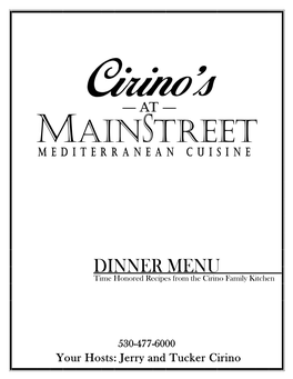 MAINSTREET Mediterranean Cuisine