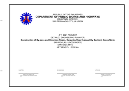 Ilocos Norte SAN NICOLAS, ILOCOS NORTE STATION LIMITS: NET LENGTH : 0.200 Km