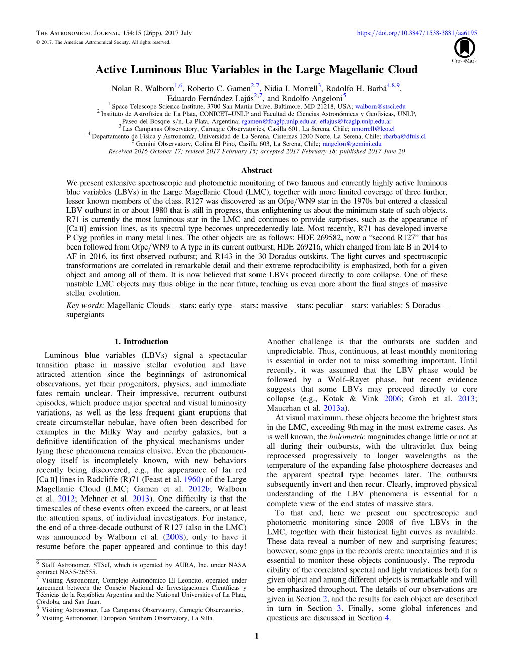 Active Luminous Blue Variables in the Large Magellanic Cloud