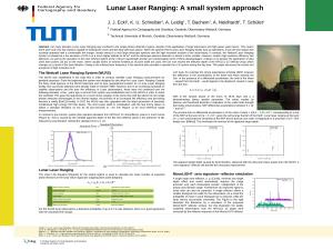 Lunar Laser Ranging: a Small System Approach