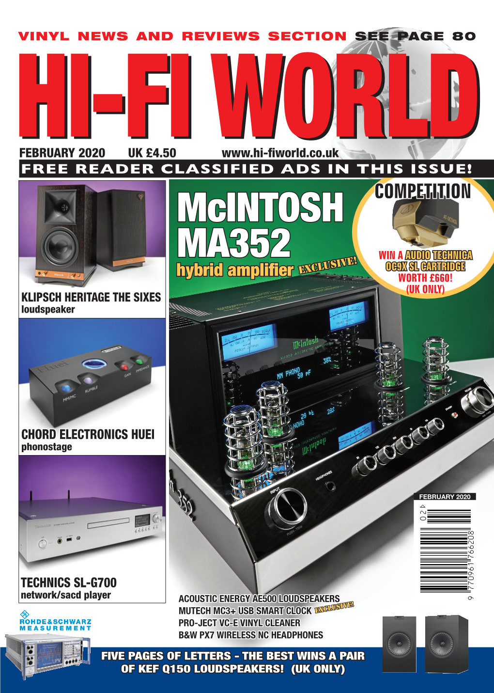 HI-FI WORLD Solid Power Mcintosh Release a Powerful Hybrid Amplifier with Solid-Sate Output, Fronted by Valves