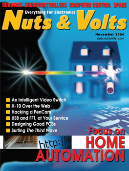 V Ol. 25 No . 11 Nuts & V Olts FOCUS on HOME a UT OMA TION No V