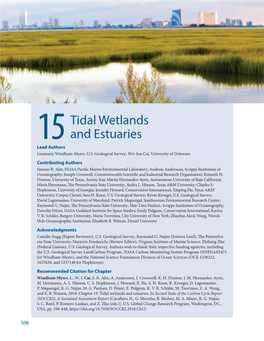 15Tidal Wetlands and Estuaries