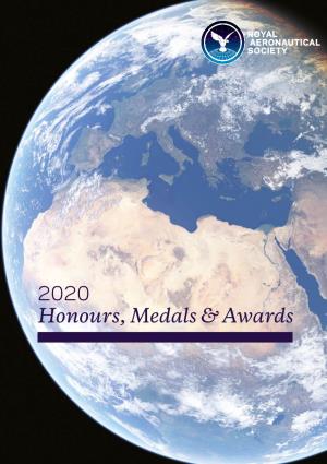 2020 Honours, Medals & Awards Brochure