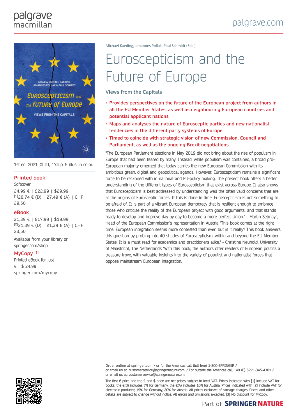 Euroscepticism and the Future of Europe Views from the Capitals