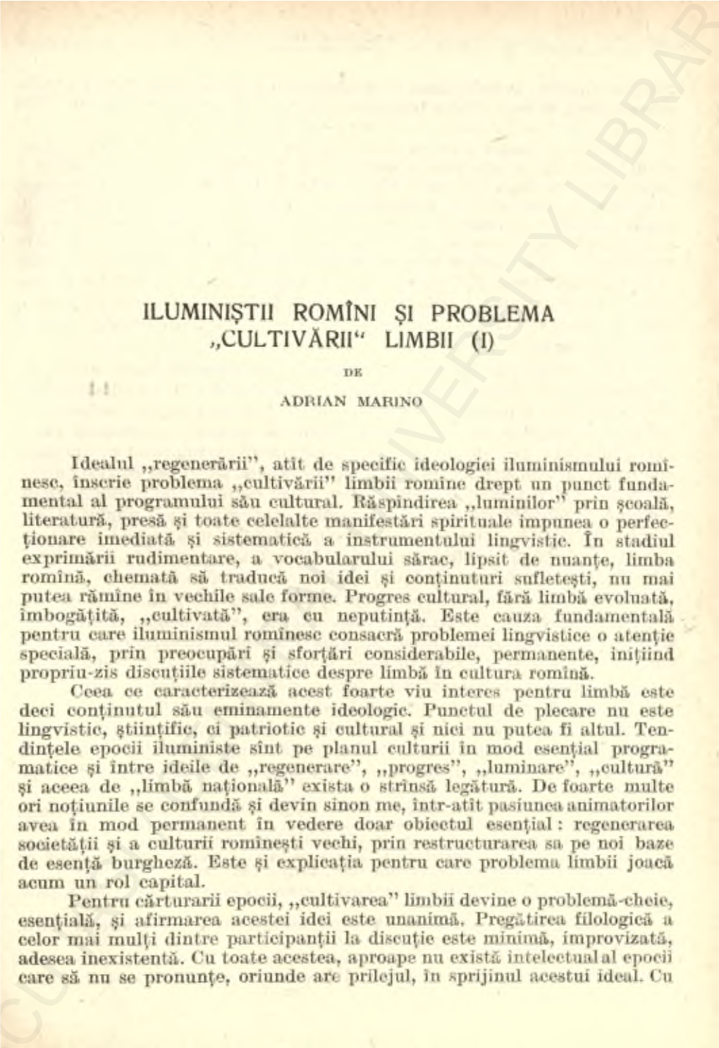 Bcu Iasi / Central University Library 468 Limbă Literara 2