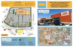 New Smith's Marketplace Anchored Shopping Center in Utah's Fastest
