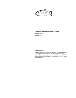 Glassfish Server Open Source Edition 5.0 Release Notes