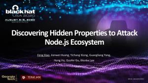 Discovering Hidden Properties to Attack Node.Js Ecosystem
