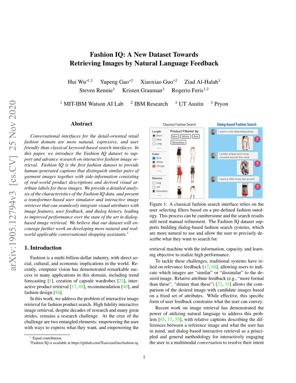 Arxiv:1905.12794V3 [Cs.CV] 25 Nov 2020