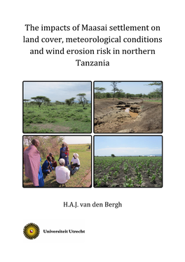 The Impacts of Maasai Settlement on Land Cover, Meteorological Conditions and Wind Erosion Risk in Northern Tanzania