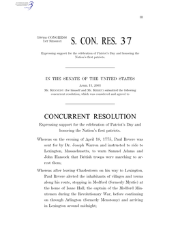 S. Con. Res. 37