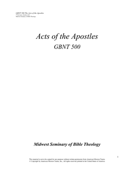 GBNT-500 Acts of the Apostles Cmt 1566614590902