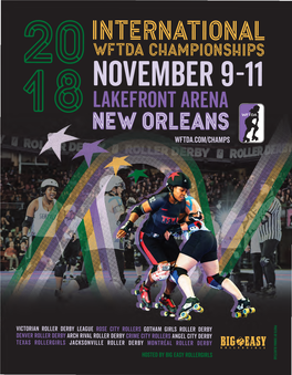 2018 International WFTDA Championships Program