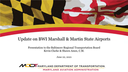 BWI Martin Airport