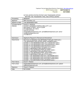 ESTTA1036119 Filing Date: 02/14/2020