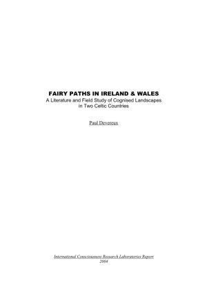 Fairy Paths in Ireland & Wales