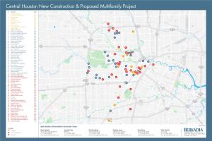 Central Houston New Construction & Proposed Multifamily Project