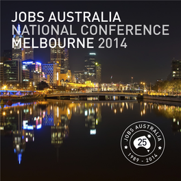 Jobs Australia Melbourne National Conference 2014