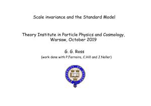 Scale Invariance and the Standard Model.Pdf
