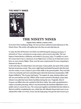 The Ninety Nines