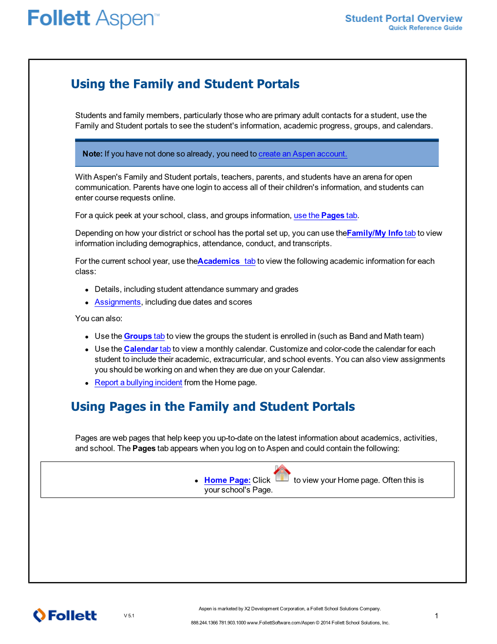 Student Portal Overview Guide