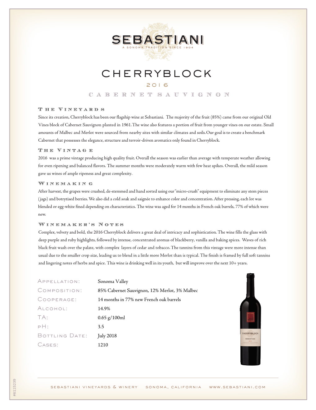 SEB 15 Cherryblock