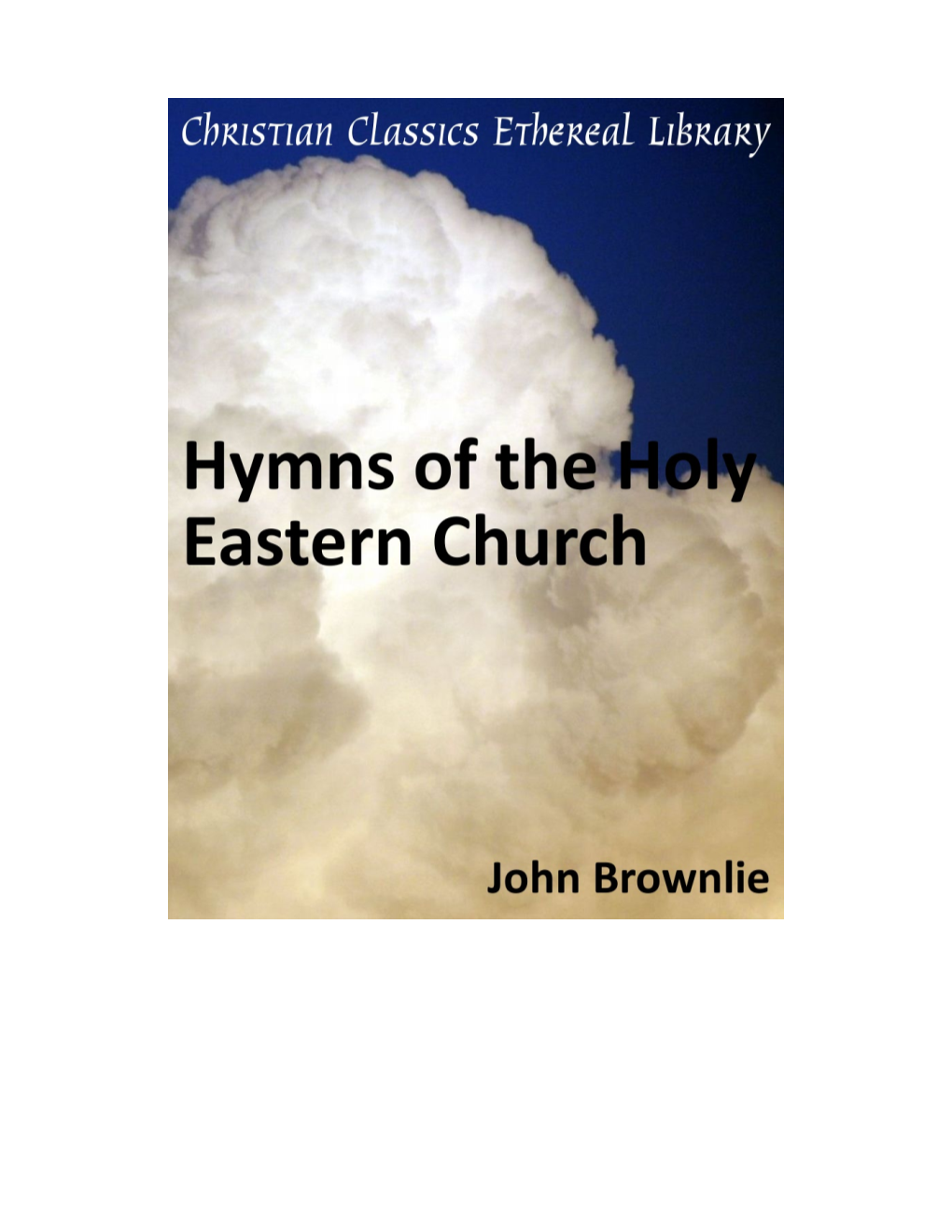 Hymns of the Holy Eastern Church