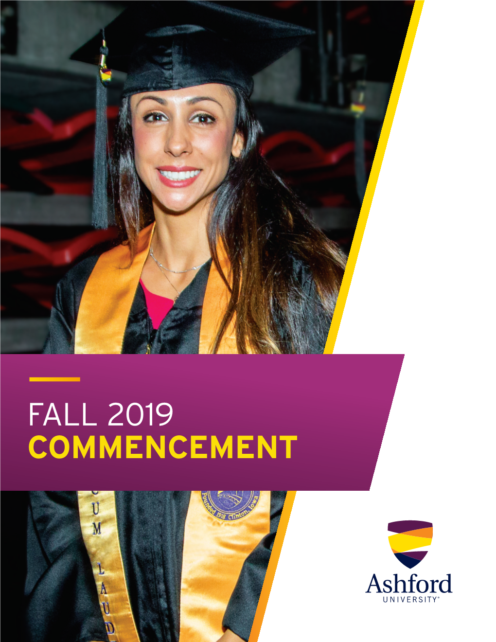 FALL 2019 COMMENCEMENT Commencement