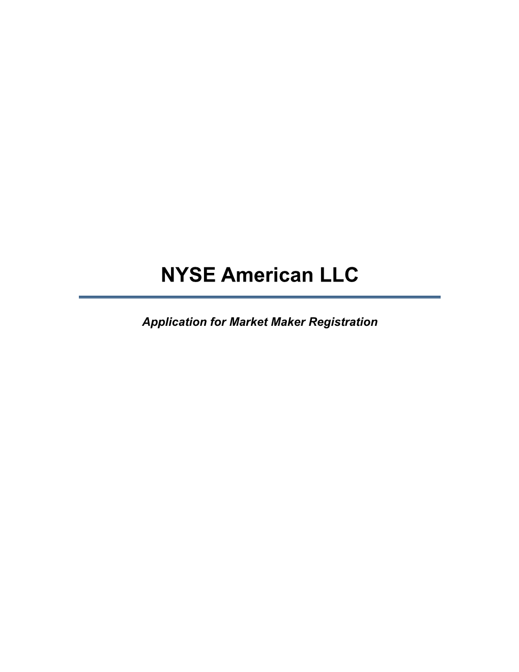 NYSE American LLC