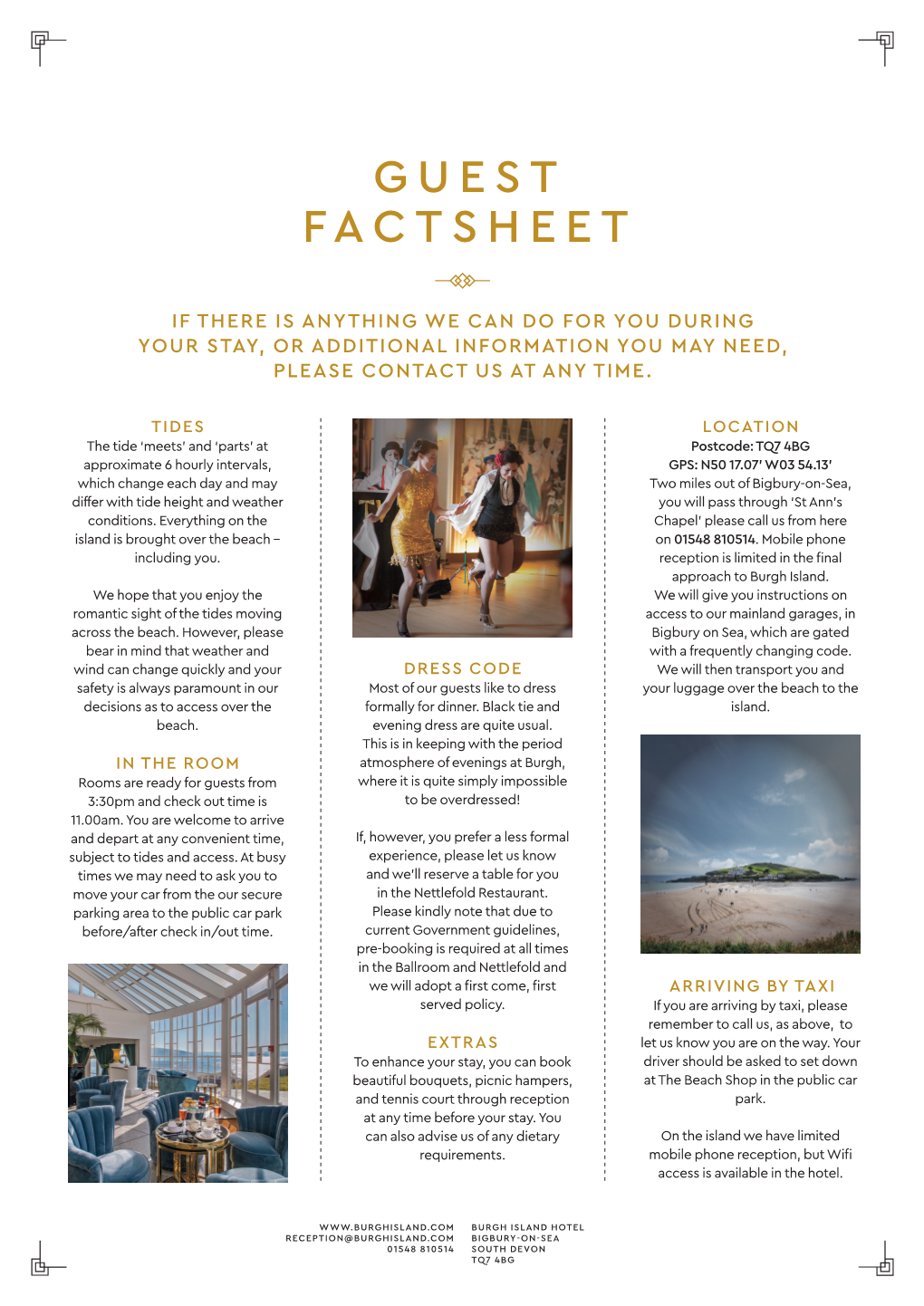 Guest Factsheet