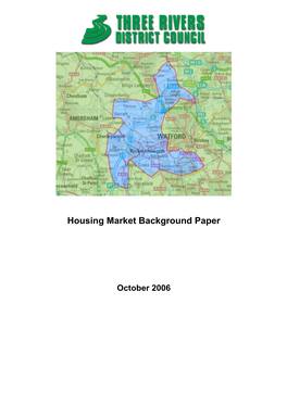 Housing Market Background Paper